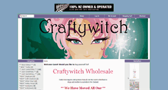 Desktop Screenshot of craftywitch.co.nz